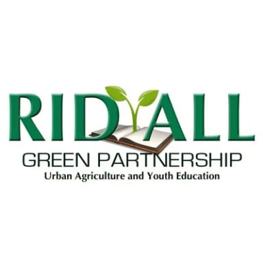 Rid-All Green Partnership logo: Urban Agriculture and Youth Education