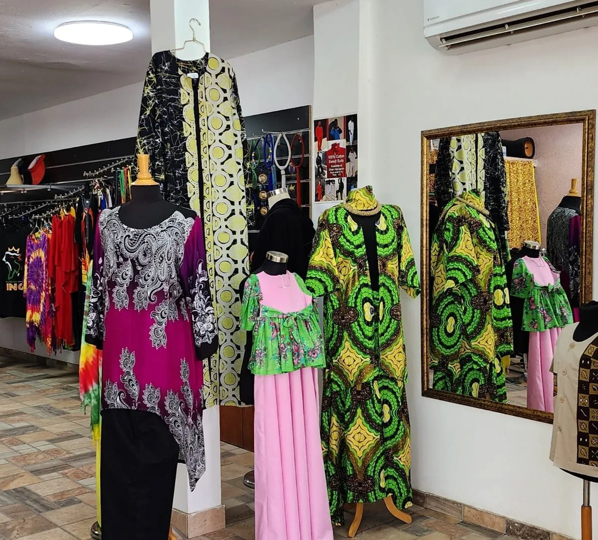 The Gahn Ha Cignon boutique with its ready-to-wear designs