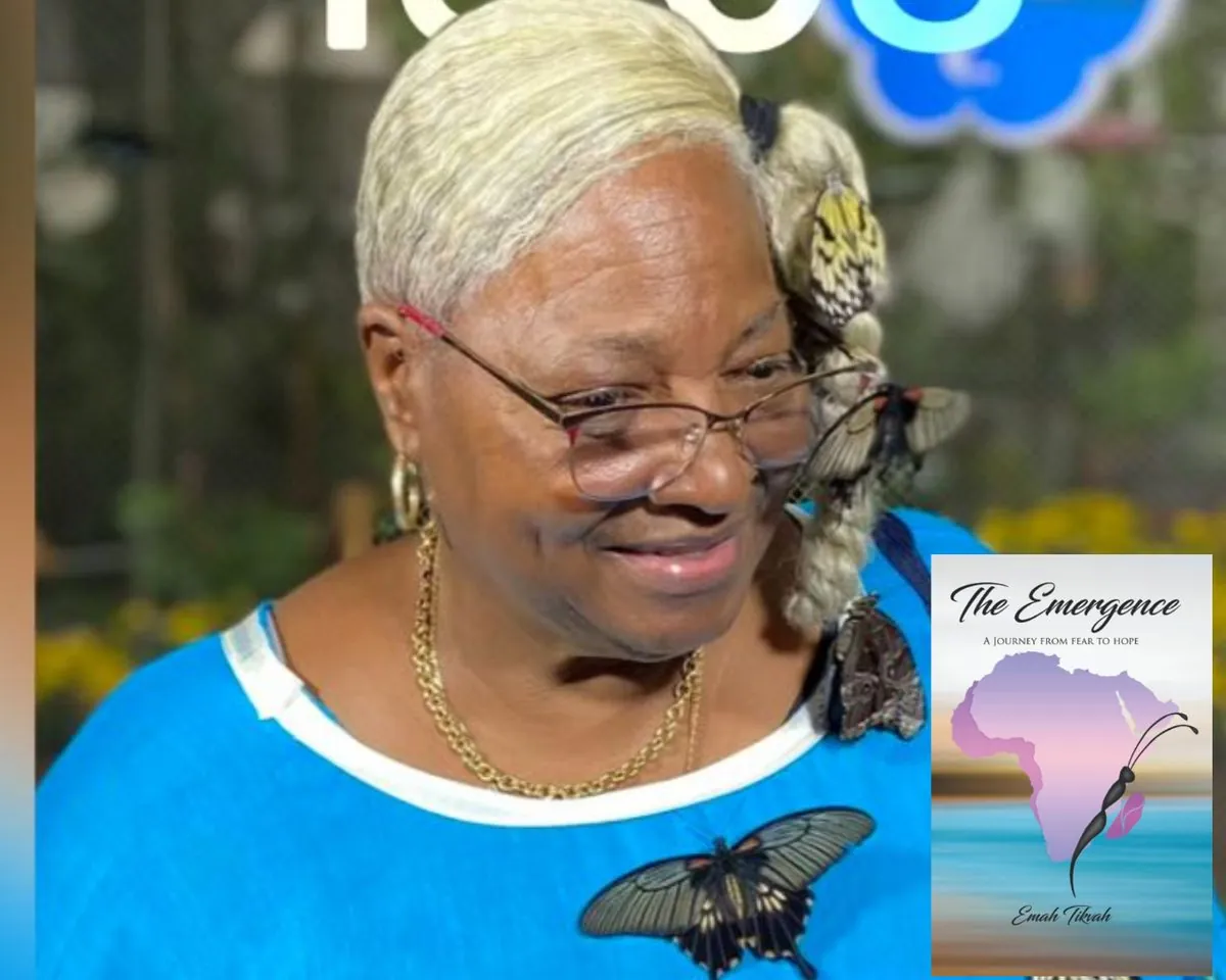 Queen Mother Tikvah, author of Emergence A Journey From Fear To Hope